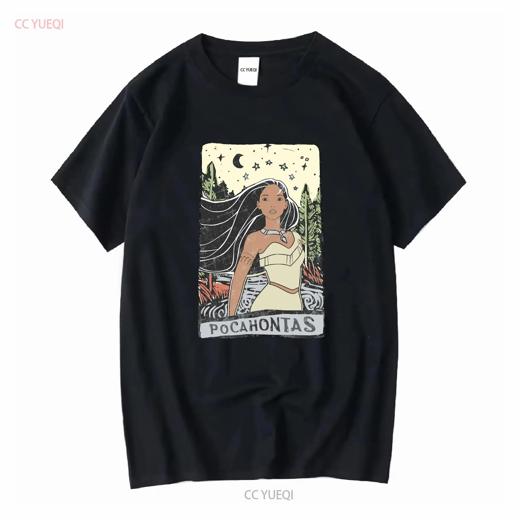 Vintage Fashion Jersey - Футболка Pocahontas, размеры, хлопок POC 652154,