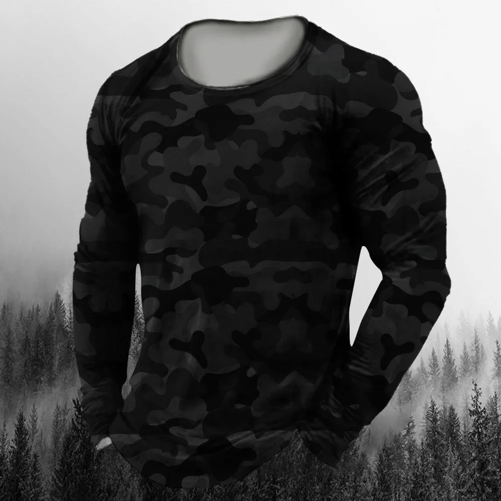 Vintage Fashion Jersey - Мужская футболка с длинным рукавом, выполненная